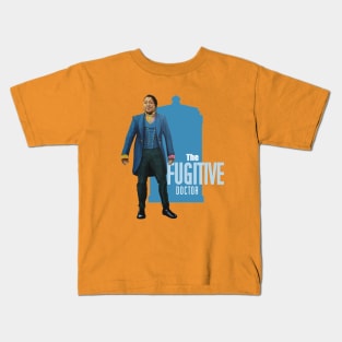 The Fugitive Doctor Kids T-Shirt